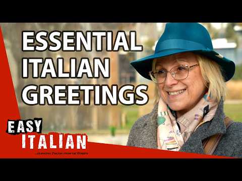 12 Italian Greetings Every Beginner Should Know! | Super Easy Italian 53