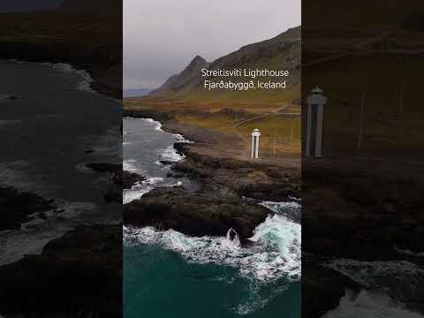 Streitisviti Lighthouse, Fjarðabyggð, Iceland #iceland #Lighthouse #relax #chill #meditation