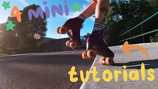 Toe stop tricks for rollerskaters!