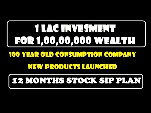 1 लाख का निवेश बन जाये गा 1,00,00,000 || BEST STOCK SIP PLAN (HINDI) || Britannia Industries Video