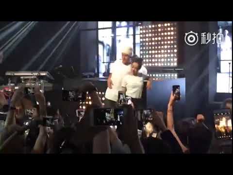 171107 Victoria and William Chan - CHANEL S/S 2018 Show in Chengdu After Party