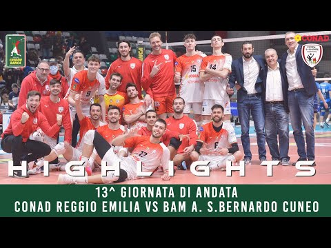 Highlights Reggio Emilia VS Cuneo - 13^ giornata Serie A2