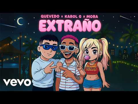 Quevedo, Karol G & Mora - Extraño [ Music Video ] Prod. By WhiteLion