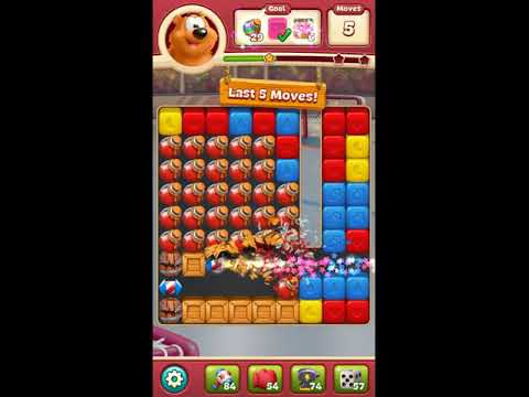 Toon Blast Level 3107 - NO BOOSTERS 🐻🐺🐱 | SKILLGAMING ✔️