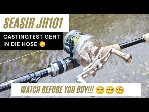 Seasir JH 101 | Round Profile Baitcaster Part 2 Casting Test