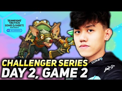 TFT SET 6.5 CHALLENGER SERIES DAY 2: TWITCH CARRY BACKLINE ATTACK!! | Teamfight Tactics Patch 12.5B
