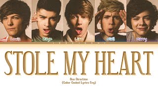 One Direction - Stole My Heart (Color Coded Lyrics Eng)