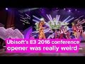 Ubisoft's E3 2016 conference opener had dancing animals, disco balls, and a Queen guitar solo