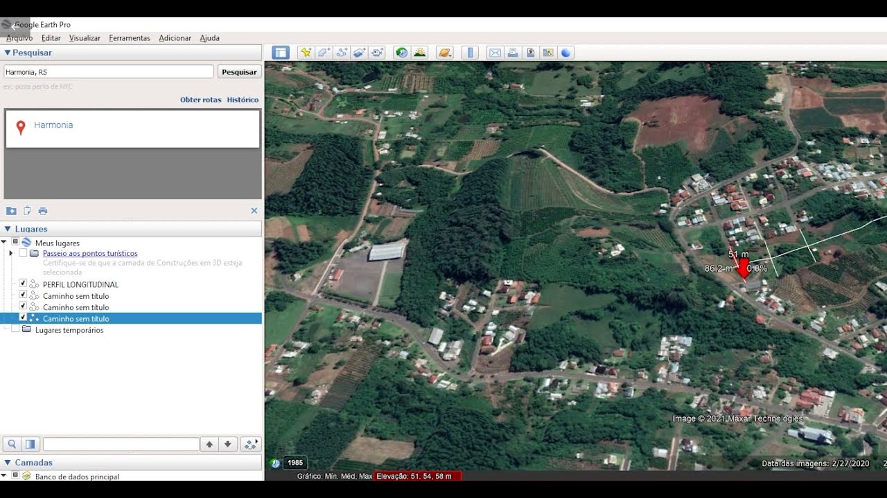 COMO GERAR O PERFIL DE ELEVAÇÃO DO TERRENO NO GOOGLE EARTH?
