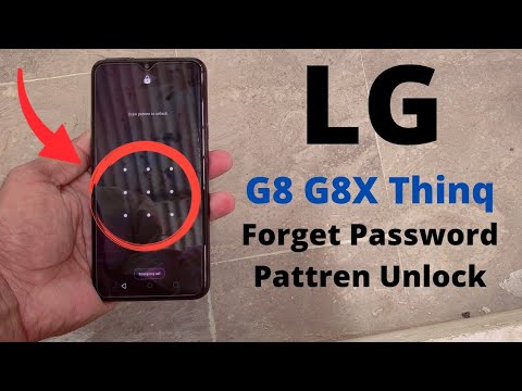 Lg G8 G8x Thinq Hard Reset Forget Password Pattren Unlock | How To Unlock Lg G8
