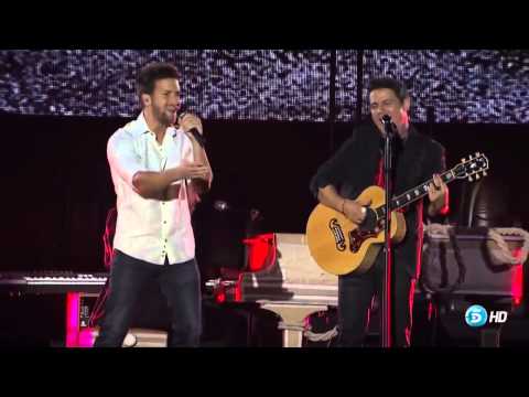 Concierto Alejandro Sanz y pablo alboran  mi marciana    sevilla