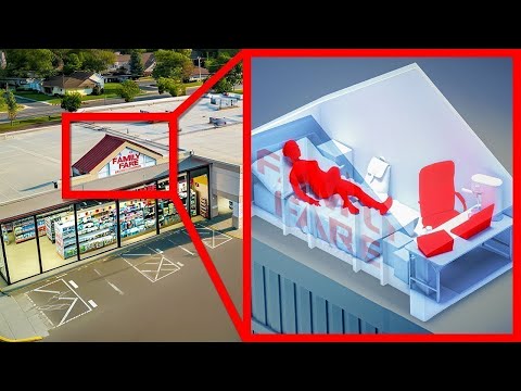 She Built An Illegal Home On A Roof (No One Noticed)