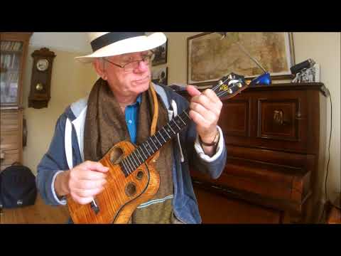 Ukulele Blues Shuffle in A (Part 1)