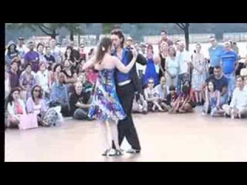 Argentine Tango dancing at Pier 84 080413 performance 1
