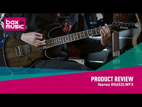 Ibanez RG652LWFX - NAMM 2017 (first full review)