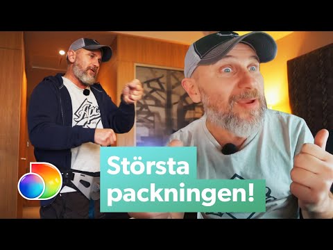 Över Atlanten | Markoolios stora packning innehåller allt - förutom deo...?  | discovery+ Sverige