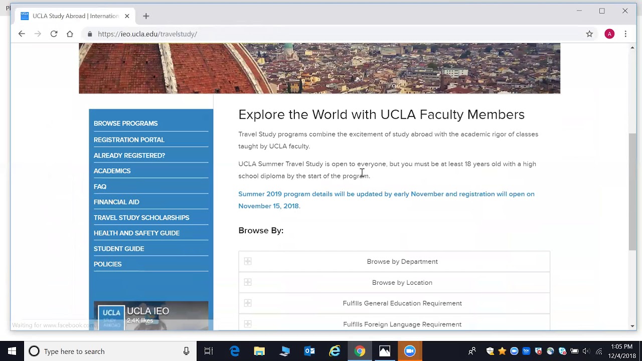 Study Abroad 101 Webinar