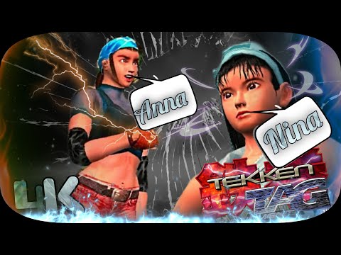 Jun ( Nina ) & Julia ( Anna ) Tekken Tag Remastered Hard UHD 4K 60 FPS