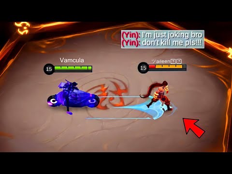 YIN WANTS TO ESCAPE ON HIS OWN DOMAIN?! | ALUCARD VS YIN! | MLBB