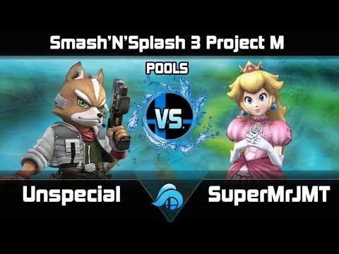 Smash n Splash 3 Project M Singles Pools - Unspecial (Fox) vs. SuperMrJMT (Peach)