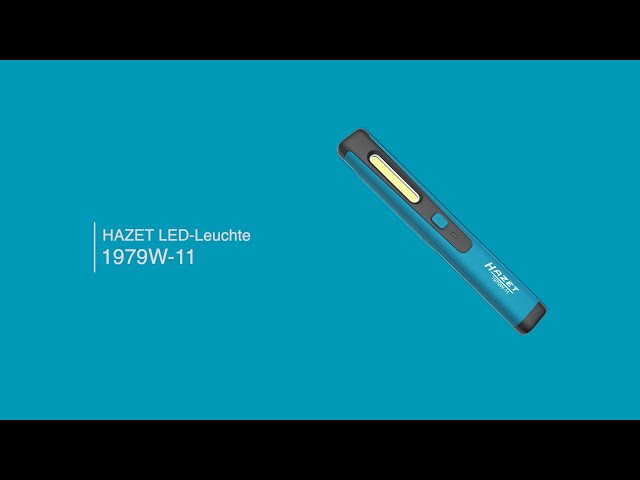 Video teaser for HAZET LED Pen Light ∙ wireless 1979 W-11