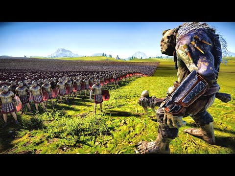 22,000 Giant Trolls vs 1 Million Roman Generals - UEBS 2