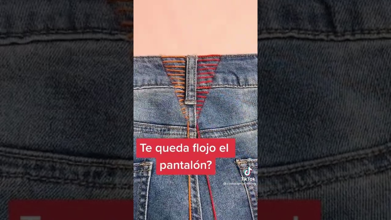 Jeans ajustados en la cintura para mejor definición y ajuste! Super Jeans Hack!!!