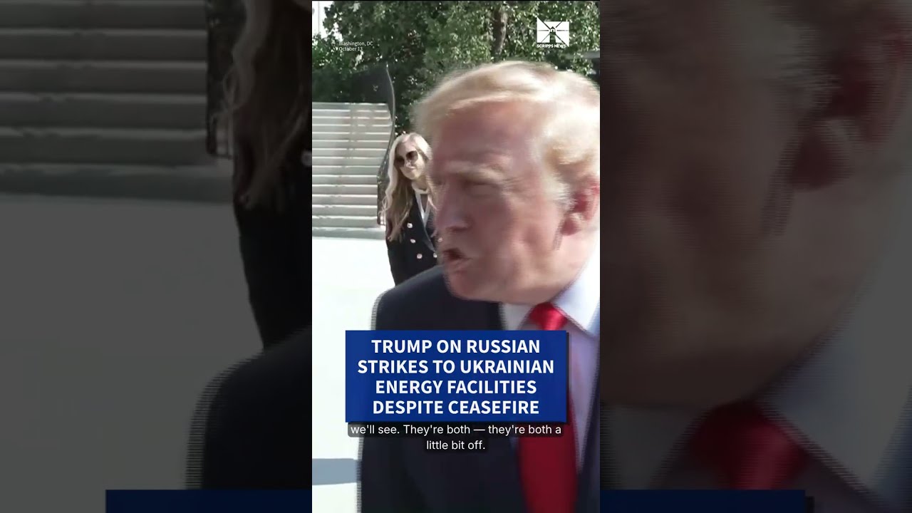 Trump says ceasefire violations by Russia and Ukraine will 'work out,' declines to condemn energy strikes