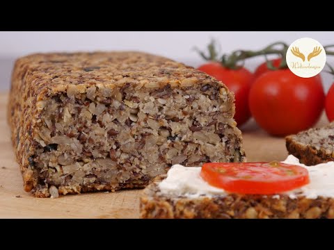 Wunderbrot - Brot ohne Mehl, Hefe, Backpulver - gesünder geht es kaum!