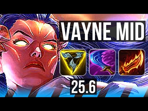 VAYNE vs HEIMERDINGER (MID) | 7k comeback, 88k DMG, 66% winrate, Godlike | EUW Challenger | 25.6