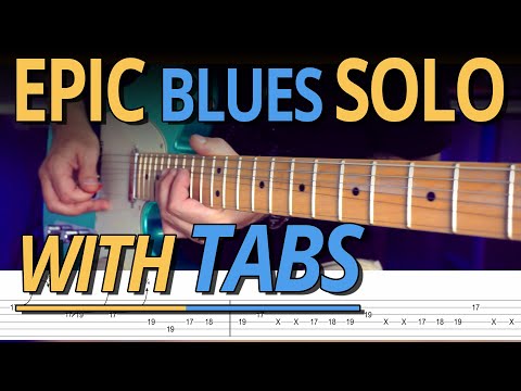 Epic Blues Guitar Solo in A minor