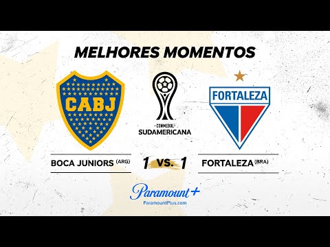 Gols e lances de Boca Juniors x Fortaleza