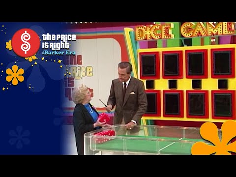 Sassy Contestant Has Fun Playing Dice Game - The Price Is Right 1985