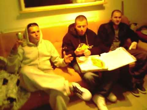 VELKÝ TRESK Mixtape, nahrávanie skladby Od Mala - Ruďo, eMAUeS a.k.a McMaus, Prechod, Chuck-e