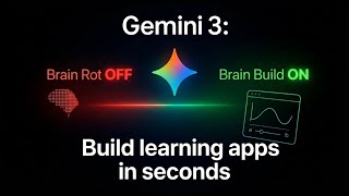 Gemini 3 ✨：インタラクティブなビジュアライゼーションを簡単に作成する方法（ステップバイステップチュートリアル）