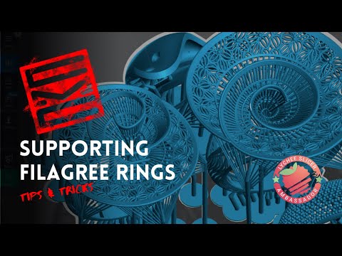 Supporting Filagree Style Rings - Lychee Slicer Tutorial