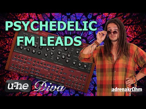 Psychedelic FM leads in u-he's Diva