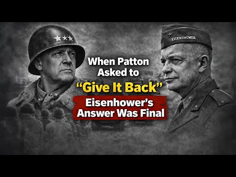 When Patton Asked to “Give It Back,” Eisenhower’s Answer Was Final