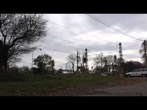 Cargo Kocour řady 742 přejezd Ostrava Kunčičky