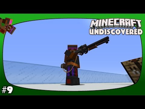 Minecraft Undiscovered Episode 9 - Free Latex, a Capacitor Backpack and a Railgun... Kinda