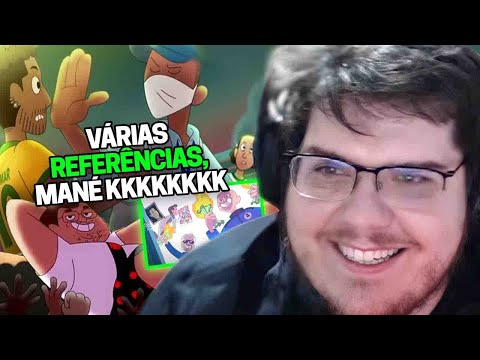 CASIMIRO REAGE: RETROSPECTIVA ANIMADA 2021 ♫ - Castanhari ft Lucas Inutilismo  | Cortes do Casimito