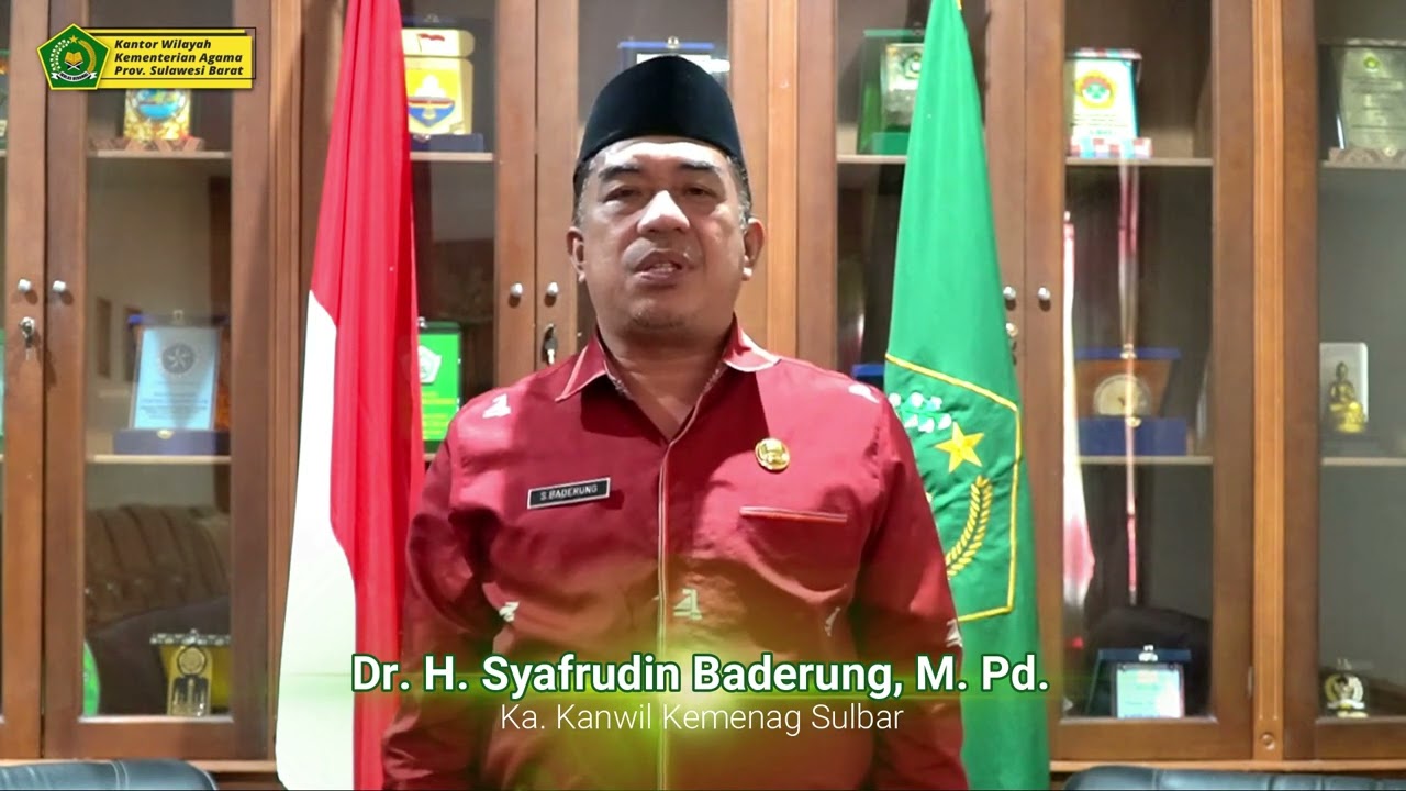 Ucapan Hari Keluarga Nasional Ke-30 Tahun 2023 Oleh Ka. Kanwil Kemenag Sulbar