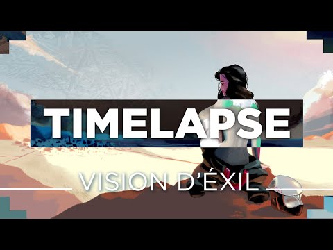VISION D'EXIL - Timelapse Illustration