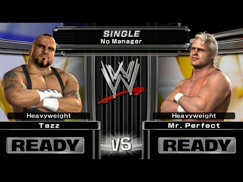 Tazz VS Mr Perfect ON WWE SMACKDOWN VS RAW 2007