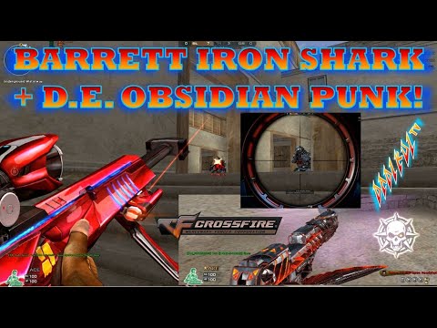 DM Black Widow Barrett Iron Shark + D E  Obisidian Punk Highlights! CrossFire Philippines!