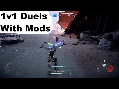 Star Wars Battlefront 2: (No Commentary) Hero Showdown 1v1 Duels Gameplay.
