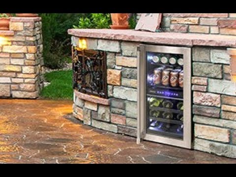 VT-OUTDOOR15GD - Vinotemp 15-Inch Outdoor Dual-Zone Wine & Beverage Cooler