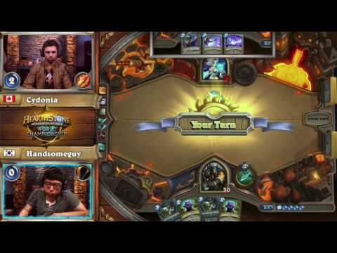 Cydonia vs Handsomeguy | Hearthstone World Championship 2016 | GROUP A | Cydonia vs Handsomeguy |