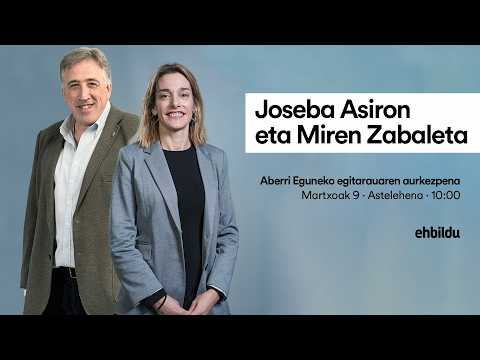 EH Bildu abogará por la República Vasca y la paz en el Aberri Eguna que se celebrará en Pamplona