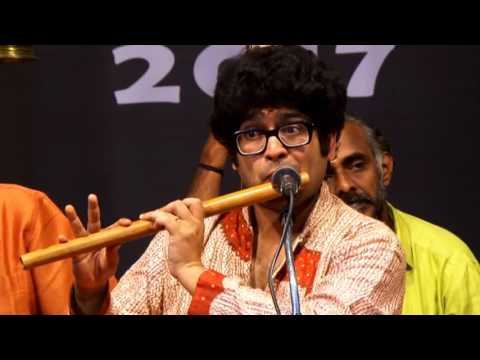 Swathi Sangeethotsavam 2017 - Flute - Amith Nadig - Kamboji Varnam